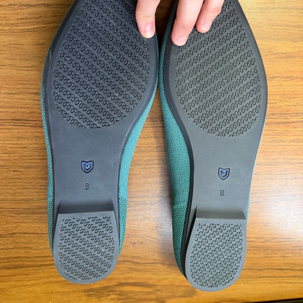 Rothy's Almond Loafer in Blue Sage - Picture 3 of 4